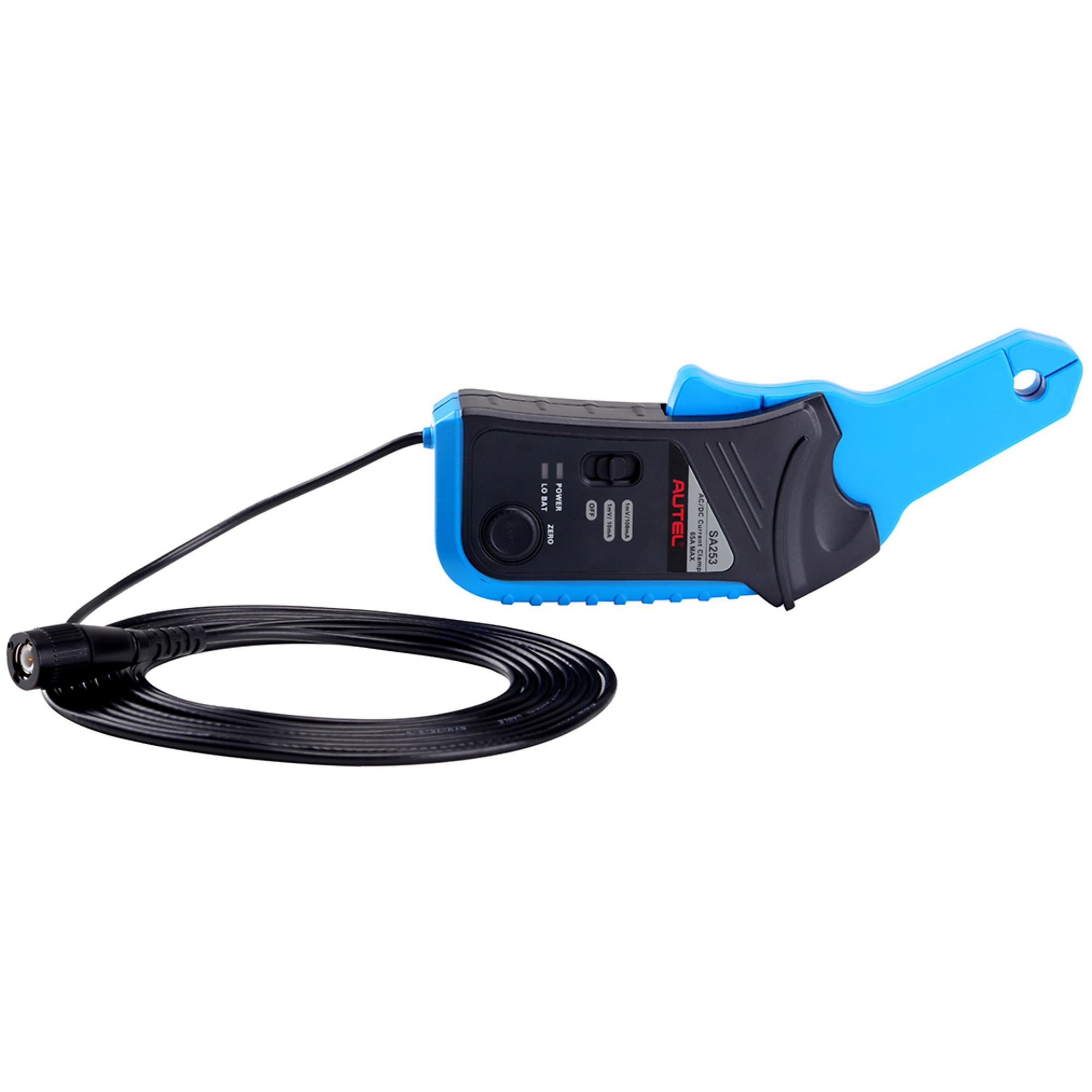 Autel Oscilloscope Accessory Kit — Includes 65A/650A AC/DC Current Clamp, Coil On Plug Probe, HT Extension Lead, Battery Clip, Model# MSOAK